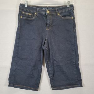 Inc Bermuda Shorts Regular High-Mid Rise Denim Blue Jeans Womens Size 14/32